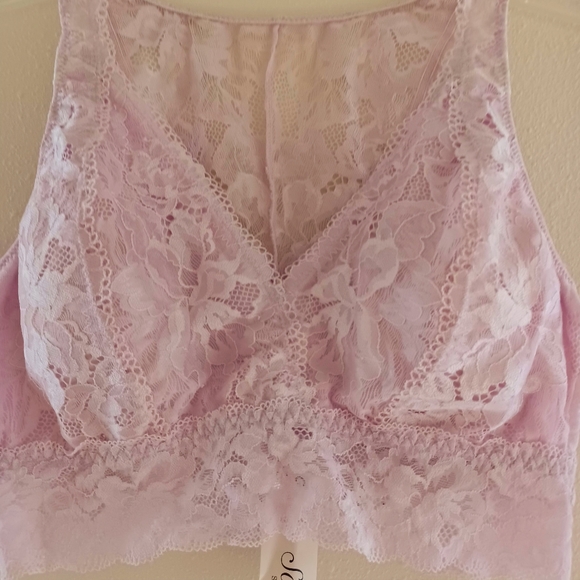 SOMA Embraceable Signature Lace Bralette, size M - Picture 2 of 10